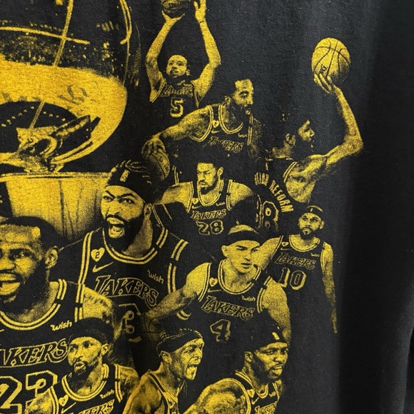 Lakers basketball t shirt Mens XLarge Suna Tag 2020 Champions  NBA Graphic Tee - Picture 6 of 11
